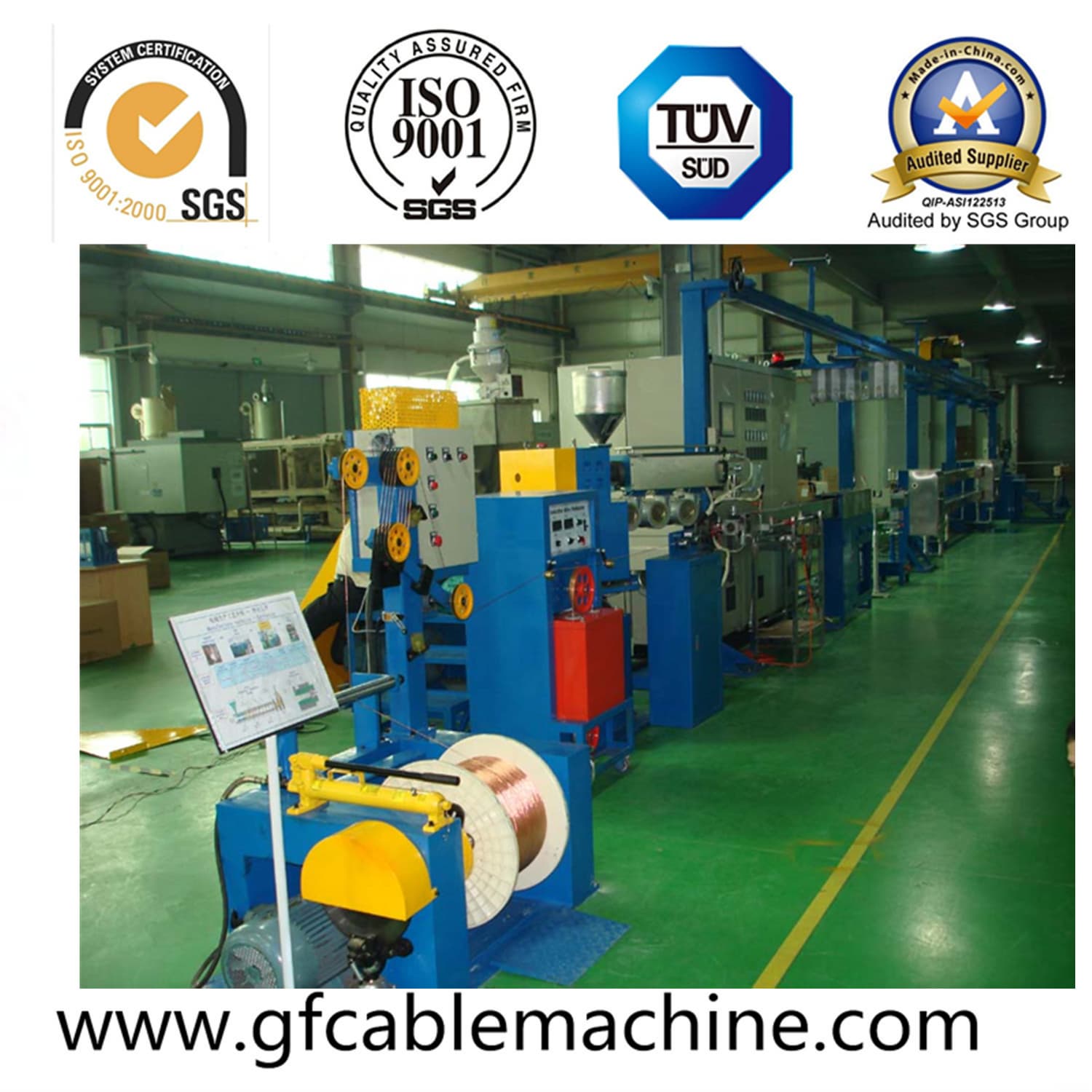 wire and cable machine